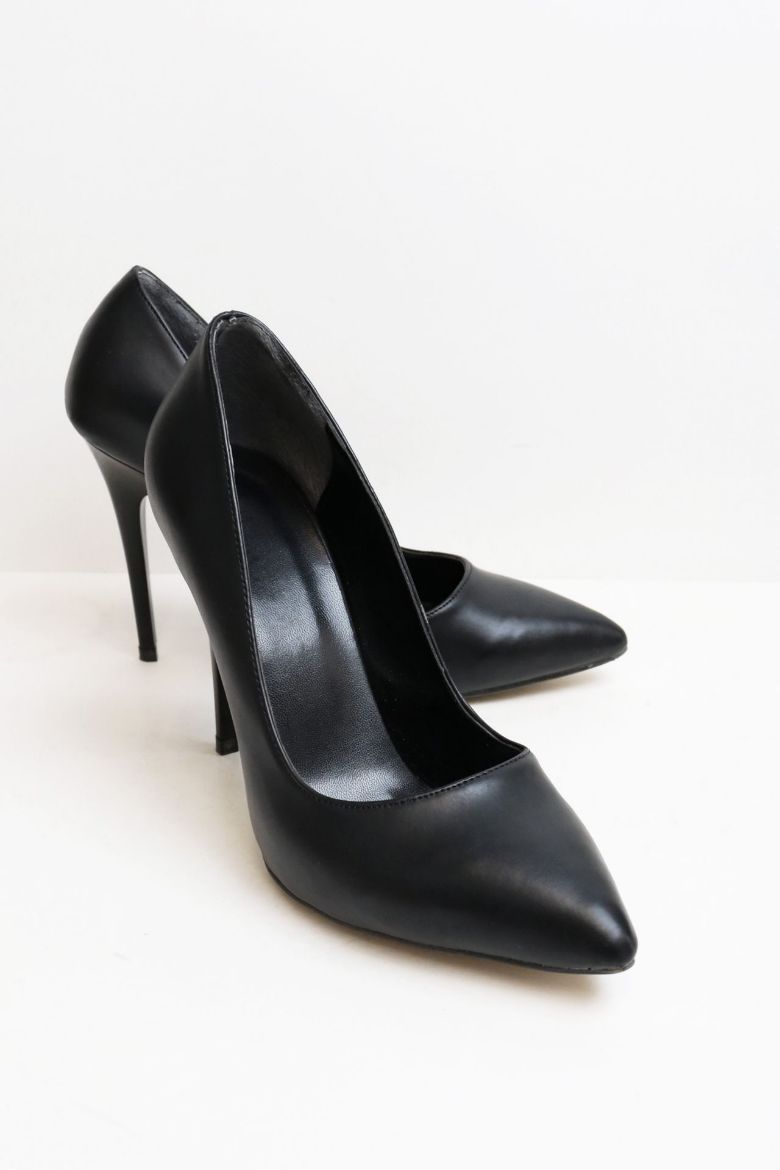 Ince Topuk Kadın Stiletto  SİYAH resmi